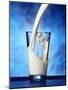 Pouring Milk into a Glass-Miguel G^ Saavedra-Mounted Photographic Print