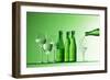 Pouring Mineral Water into Glass-Klaus Arras-Framed Photographic Print