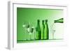 Pouring Mineral Water into Glass-Klaus Arras-Framed Photographic Print