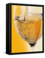 Pouring Prosecco into a Glass-Alexander Feig-Framed Stretched Canvas