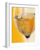 Pouring Prosecco into a Glass-Alexander Feig-Framed Photographic Print