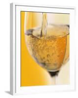 Pouring Prosecco into a Glass-Alexander Feig-Framed Photographic Print