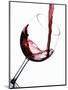 Pouring Red Wine into Wine Glass-Steve Lupton-Mounted Premium Photographic Print