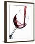Pouring Red Wine into Wine Glass-Steve Lupton-Framed Premium Photographic Print