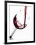 Pouring Red Wine into Wine Glass-Steve Lupton-Framed Photographic Print