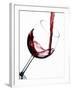 Pouring Red Wine into Wine Glass-Steve Lupton-Framed Photographic Print