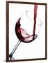 Pouring Red Wine into Wine Glass-Steve Lupton-Framed Photographic Print