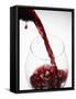 Pouring Red Wine-Joerg Lehmann-Framed Stretched Canvas