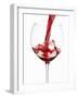 Pouring Red Wine-Foodcollection-Framed Photographic Print