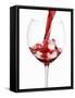 Pouring Red Wine-Foodcollection-Framed Stretched Canvas