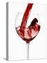 Pouring Red Wine-Foodcollection-Stretched Canvas