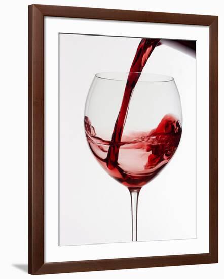 Pouring Red Wine-Foodcollection-Framed Photographic Print