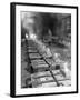 Pouring Small Castings, Edgar Allen Steel Co, Sheffield, South Yorkshire, 1963-Michael Walters-Framed Photographic Print