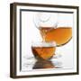 Pouring Tea into a Glass Cup-Alexander Feig-Framed Photographic Print