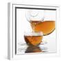 Pouring Tea into a Glass Cup-Alexander Feig-Framed Photographic Print