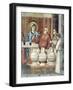 Pouring the Wine-null-Framed Giclee Print