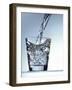 Pouring Water into a Glass-Bodo A^ Schieren-Framed Photographic Print