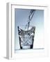 Pouring Water into a Glass-Bodo A^ Schieren-Framed Photographic Print