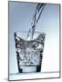 Pouring Water into a Glass-Bodo A^ Schieren-Mounted Photographic Print