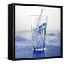 Pouring Water into Glass-Alexander Feig-Framed Stretched Canvas