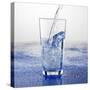 Pouring Water into Glass-Alexander Feig-Stretched Canvas