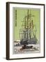 Pourquoi Pas, Ship Used on Jean-Baptiste Charcot's French South Pole Expedition of 1908-1910-null-Framed Giclee Print