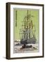 Pourquoi Pas, Ship Used on Jean-Baptiste Charcot's French South Pole Expedition of 1908-1910-null-Framed Giclee Print