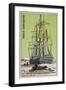 Pourquoi Pas, Ship Used on Jean-Baptiste Charcot's French South Pole Expedition of 1908-1910-null-Framed Giclee Print