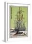 Pourquoi Pas, Ship Used on Jean-Baptiste Charcot's French South Pole Expedition of 1908-1910-null-Framed Giclee Print