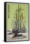 Pourquoi Pas, Ship Used on Jean-Baptiste Charcot's French South Pole Expedition of 1908-1910-null-Framed Stretched Canvas