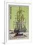 Pourquoi Pas, Ship Used on Jean-Baptiste Charcot's French South Pole Expedition of 1908-1910-null-Framed Giclee Print