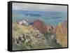 Pourville, 1882-Claude Monet-Framed Stretched Canvas