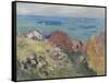 Pourville, 1882-Claude Monet-Framed Stretched Canvas