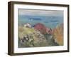 Pourville, 1882-Claude Monet-Framed Giclee Print