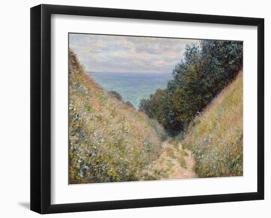 Pourville, 1882-Claude Monet-Framed Giclee Print