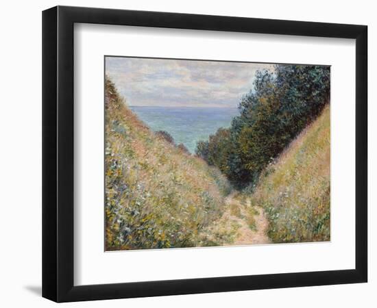 Pourville, 1882-Claude Monet-Framed Premium Giclee Print