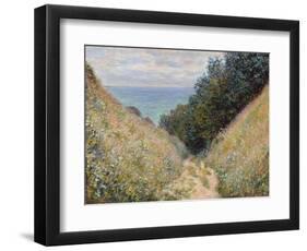 Pourville, 1882-Claude Monet-Framed Premium Giclee Print