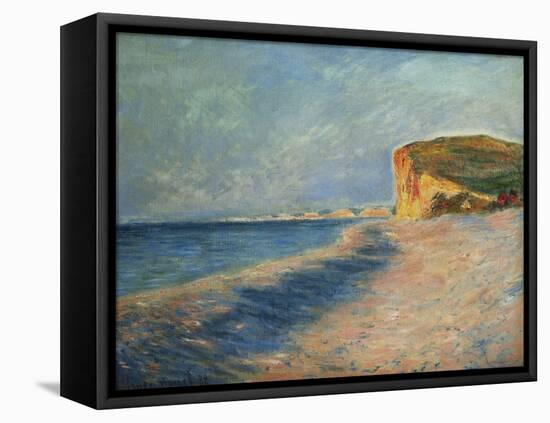 Pourville Near Dieppe-Claude Monet-Framed Stretched Canvas