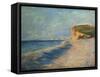 Pourville Near Dieppe-Claude Monet-Framed Stretched Canvas