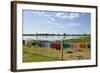 Pousada at Tia Mariana Lagoon, Mato Grosso, Brazil-Guido Cozzi-Framed Photographic Print