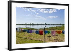 Pousada at Tia Mariana Lagoon, Mato Grosso, Brazil-Guido Cozzi-Framed Photographic Print