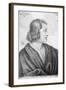 Poussin Profile-null-Framed Art Print