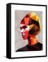 Pouting Girl With Hair Clip-Enrico Varrasso-Framed Stretched Canvas