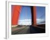 Pov Driving across the Golden Gate Bridge, California, United States of America, North America-Gavin Hellier-Framed Photographic Print