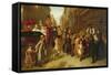 Poverty and Wealth, 1888-William Powell Frith-Framed Stretched Canvas