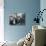 Poverty Stricken Family Huddling Around a Wood Stove in Their Home-John Dominis-Photographic Print displayed on a wall