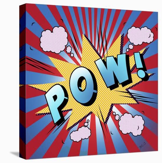 Pow 5-Mark Ashkenazi-Stretched Canvas