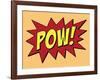 Pow Comic Pop-Art Art Print Poster-null-Framed Art Print