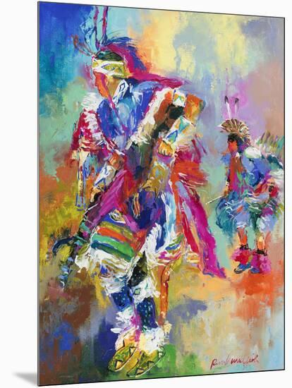 Pow Wow-Richard Wallich-Mounted Giclee Print