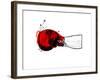 Pow-Alex Cherry-Framed Art Print